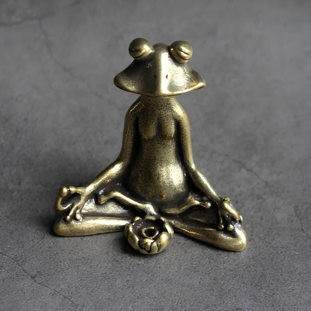 AuraFrog Incense Holder - ZenCrafted Artisan Decor