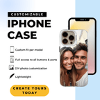 Shockproof iPhone Case - LuxeGuard Customizable Protection