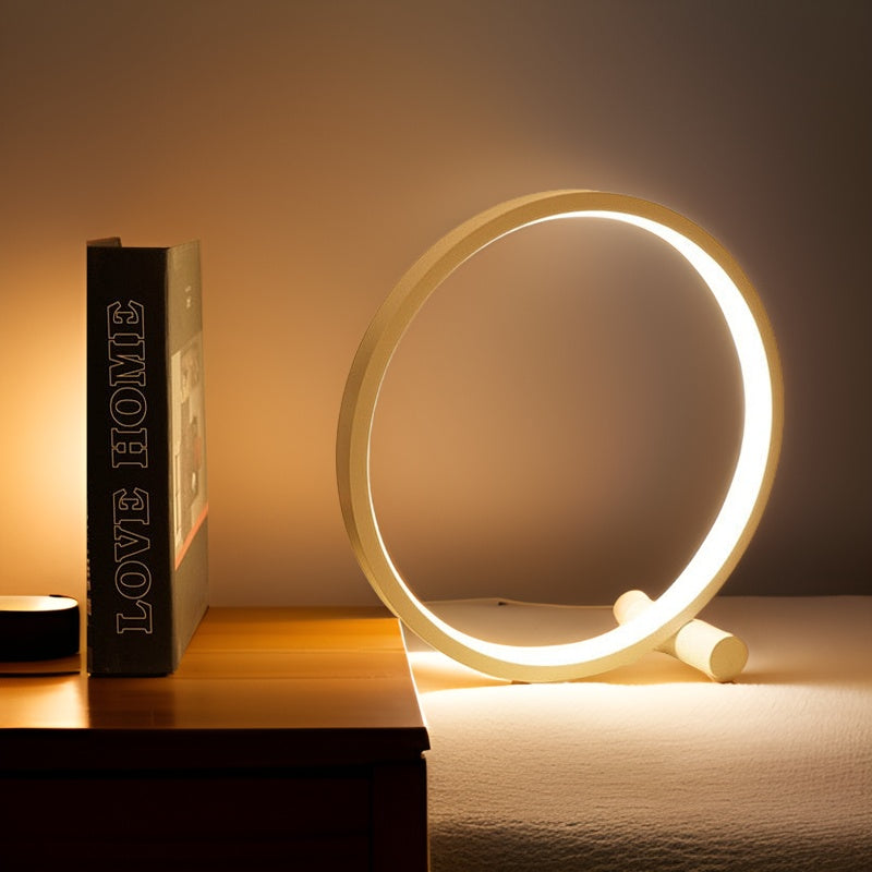 Dimmable Table Lamp - LumaNest EclipseAura