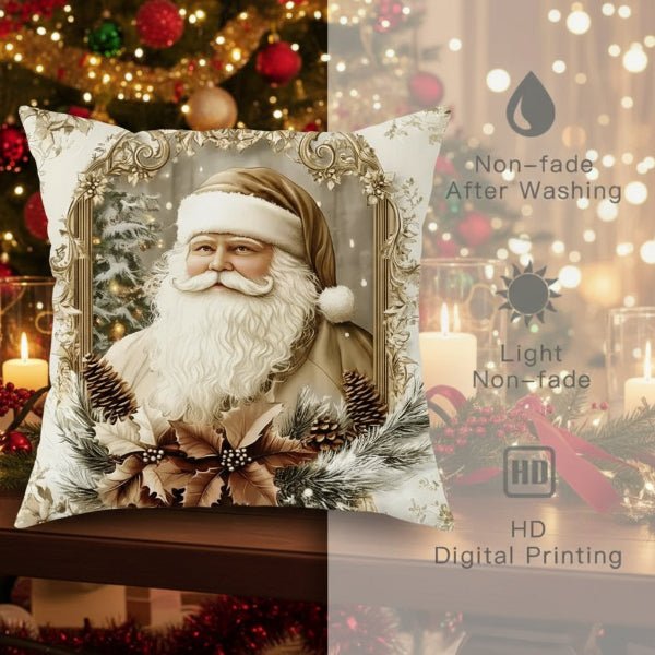 Festive Velvet Cushion Covers - CozyNest Decor