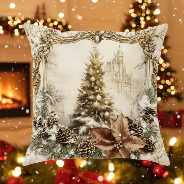Festive Velvet Cushion Covers - CozyNest Decor