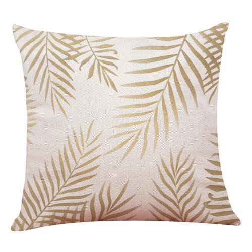Palm Leaves Throw Pillow - LuxeHome Decor