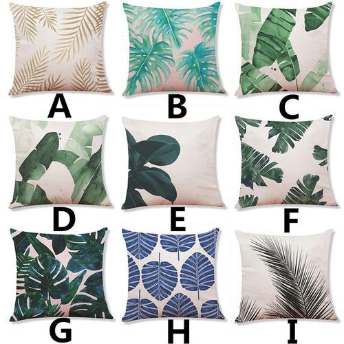 Palm Leaves Throw Pillow - LuxeHome Decor