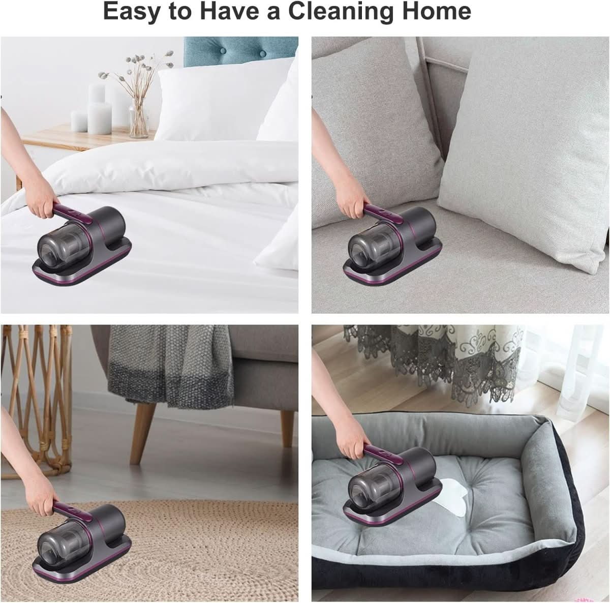 AllerClean Pro – Cordless HEPA Vacuum for Allergy Relief