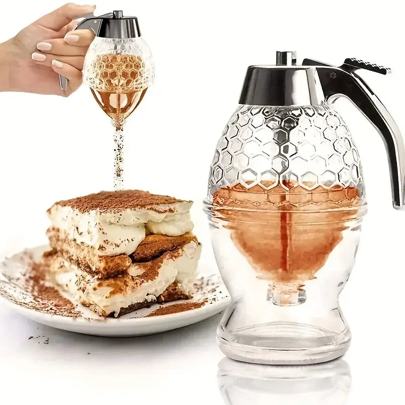 Honey Dispenser - PureGlide™ Crystal Design