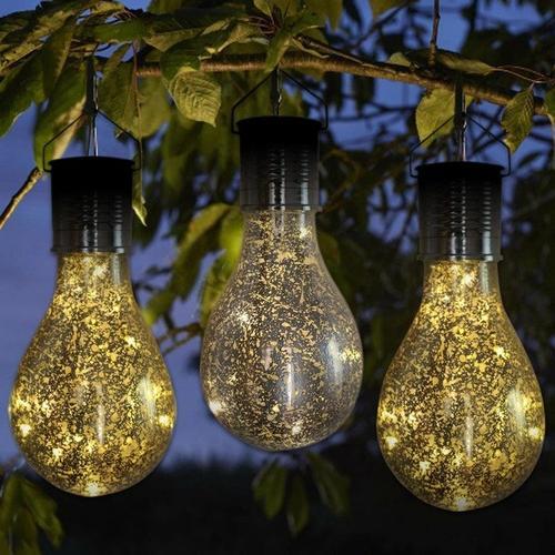 Solar Waterproof Rotatable Outdoor Lightbulbs - LumaGlow