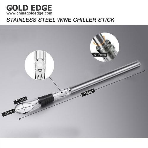 Chilled Wine Stainless Steel Pourer - VinoLux