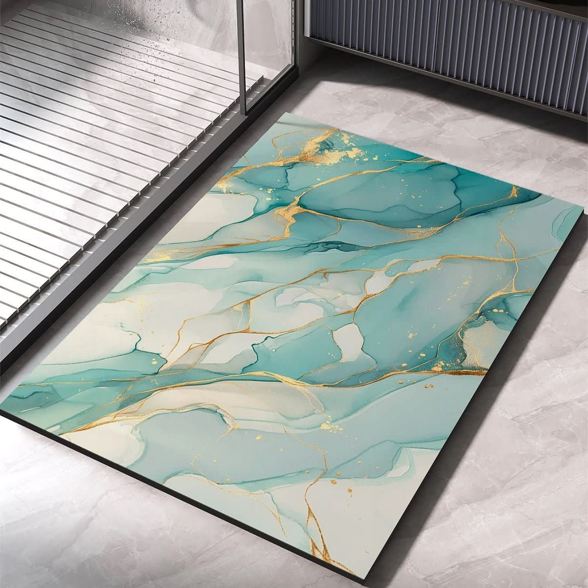 MoistureGuard Bath Mat - LuxeHome Non-Slip Quick-Dry Design