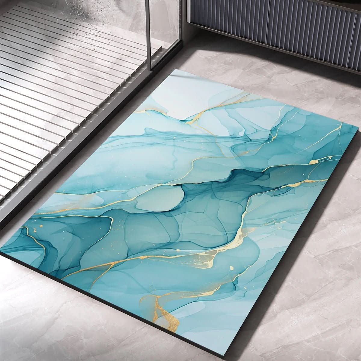 MoistureGuard Bath Mat - LuxeHome Non-Slip Quick-Dry Design