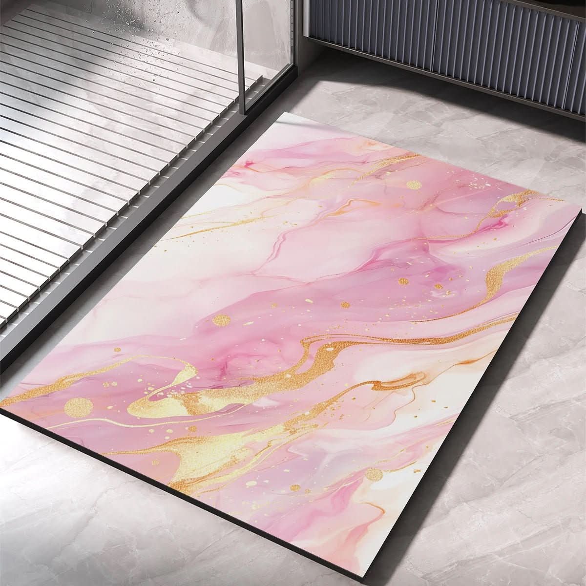 MoistureGuard Bath Mat - LuxeHome Non-Slip Quick-Dry Design