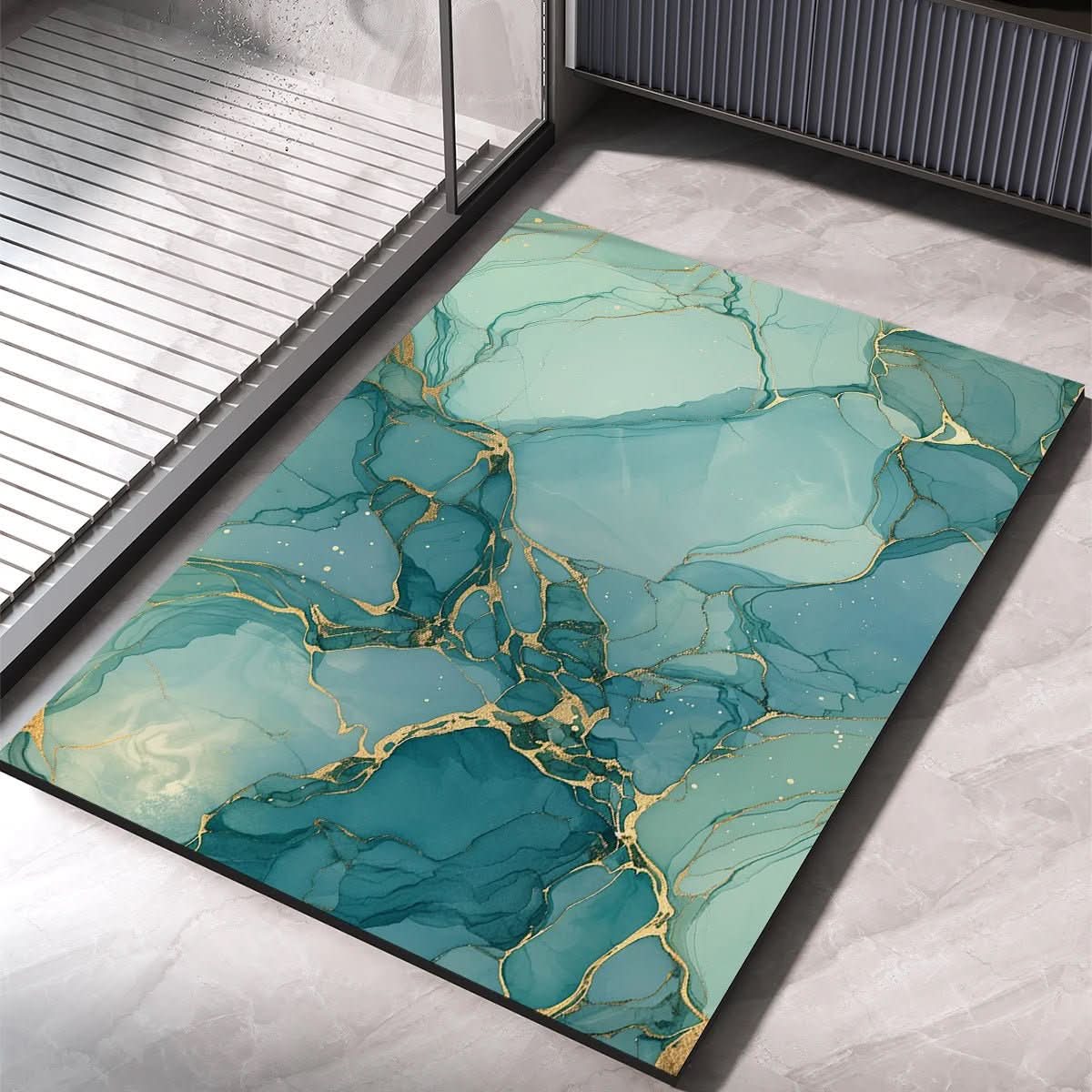 MoistureGuard Bath Mat - LuxeHome Non-Slip Quick-Dry Design