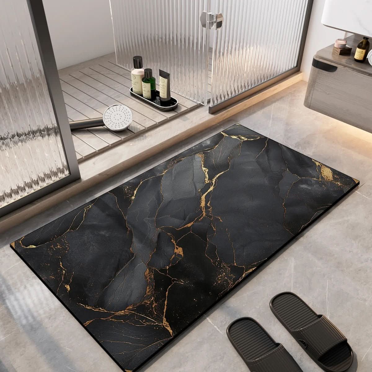 MoistureGuard Bath Mat - LuxeHome Non-Slip Quick-Dry Design