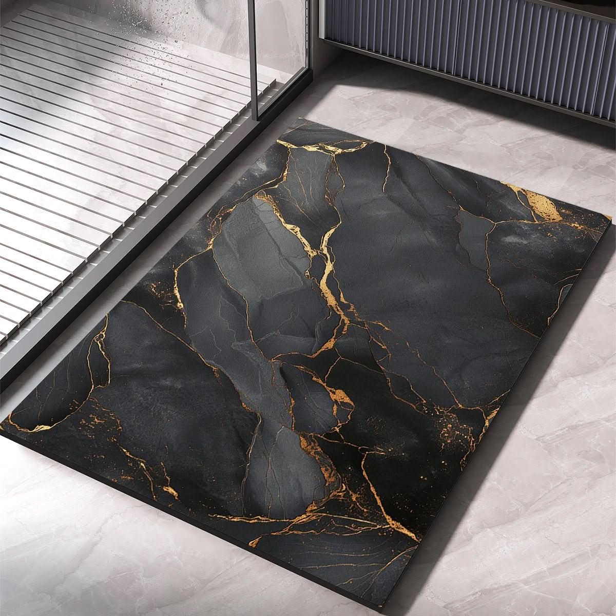 MoistureGuard Bath Mat - LuxeHome Non-Slip Quick-Dry Design