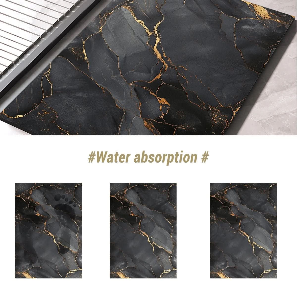 MoistureGuard Bath Mat - LuxeHome Non-Slip Quick-Dry Design