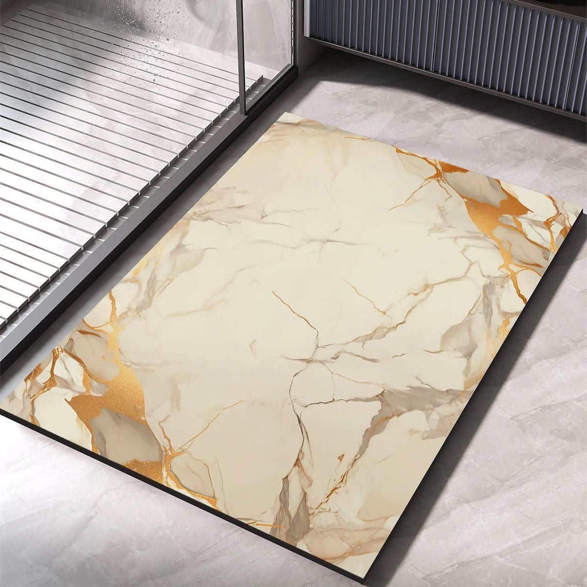 MoistureGuard Bath Mat - LuxeHome Non-Slip Quick-Dry Design
