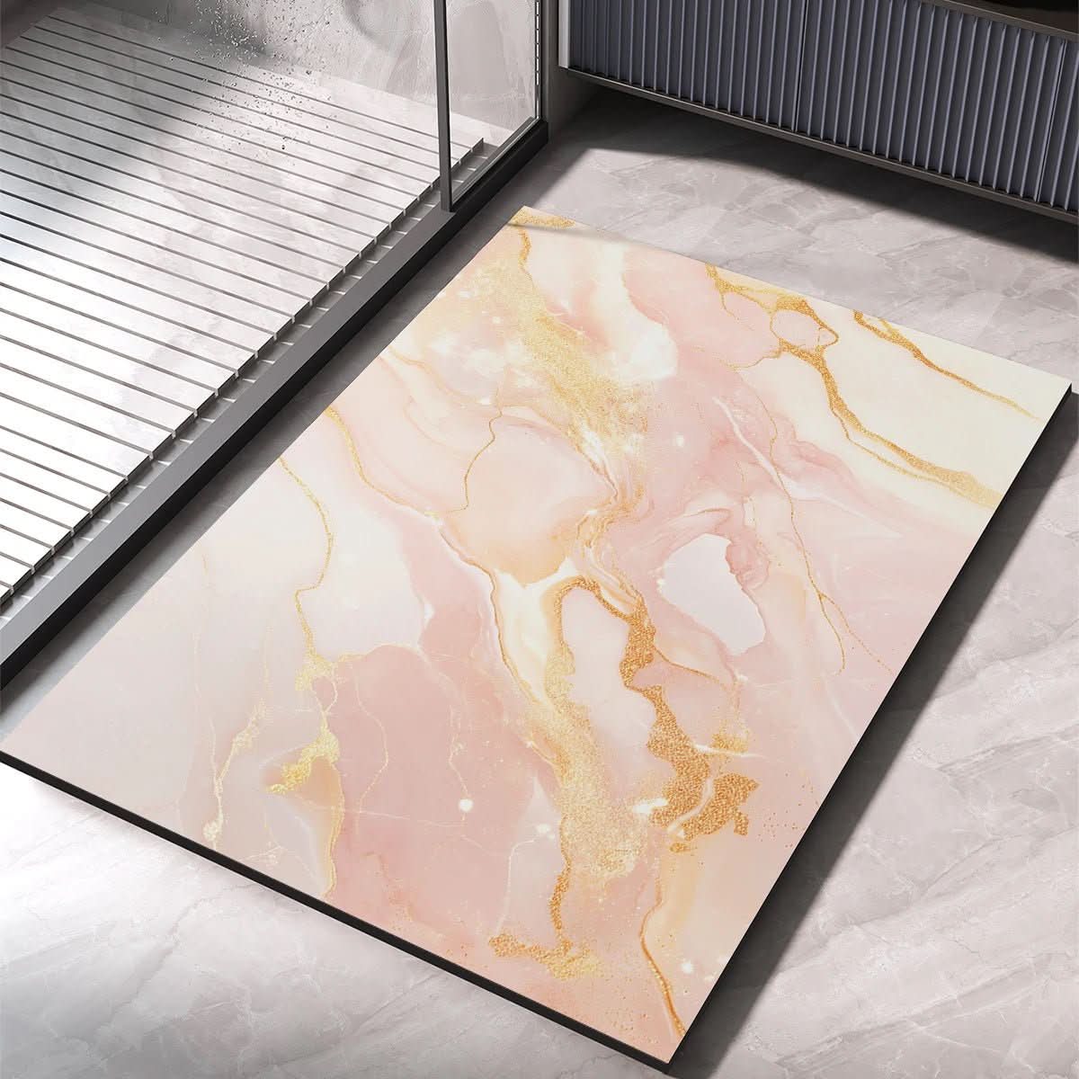 MoistureGuard Bath Mat - LuxeHome Non-Slip Quick-Dry Design