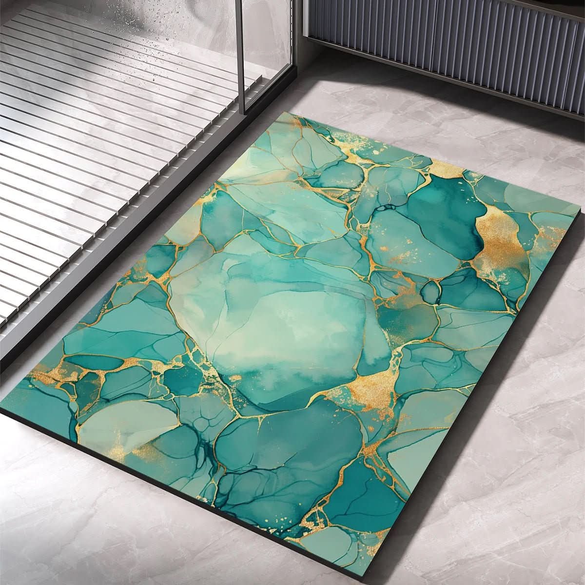 MoistureGuard Bath Mat - LuxeHome Non-Slip Quick-Dry Design