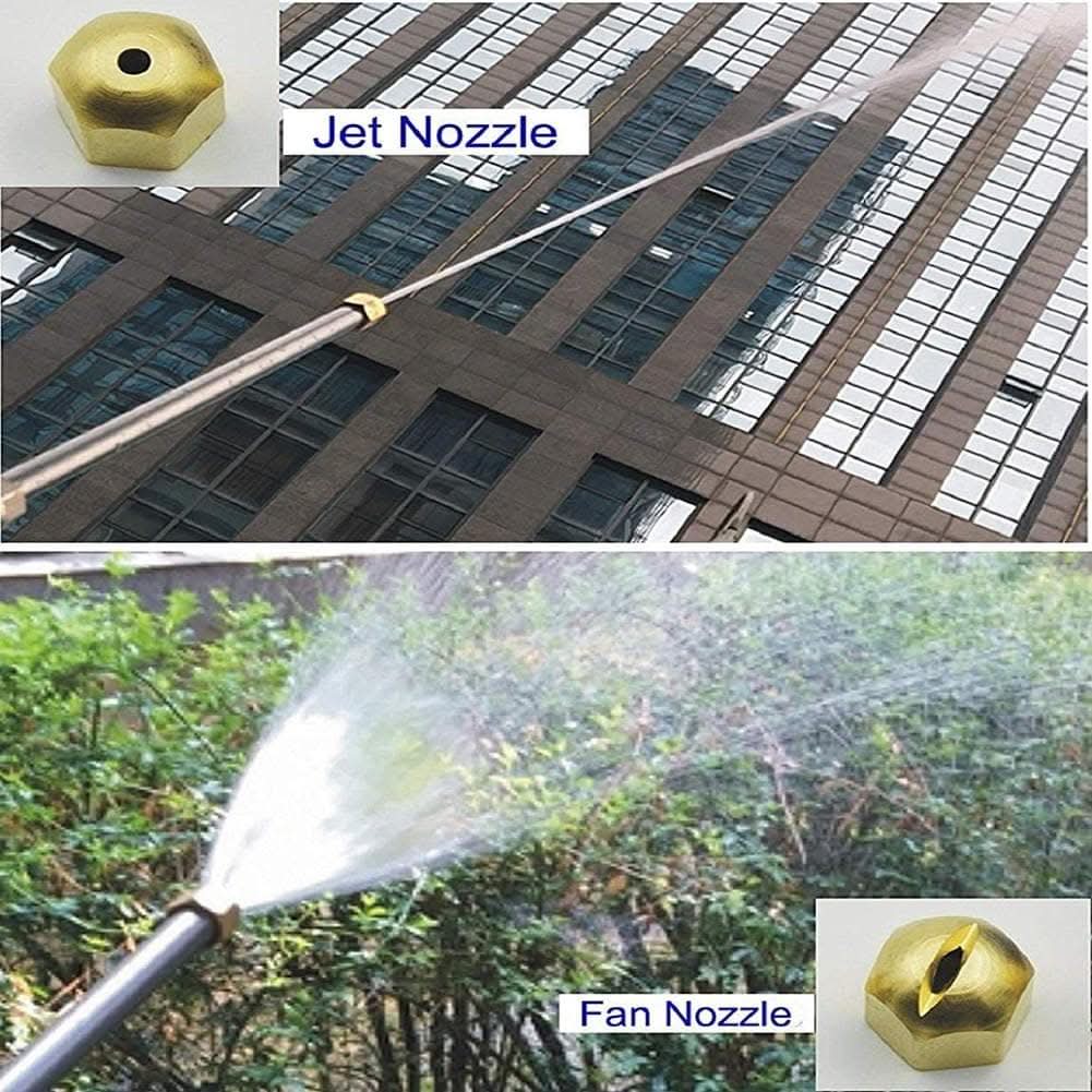 High-Pressure Cleaning Nozzle - AquaForce Solutions
