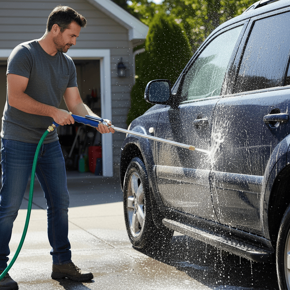 High-Pressure Cleaning Nozzle - AquaForce Solutions