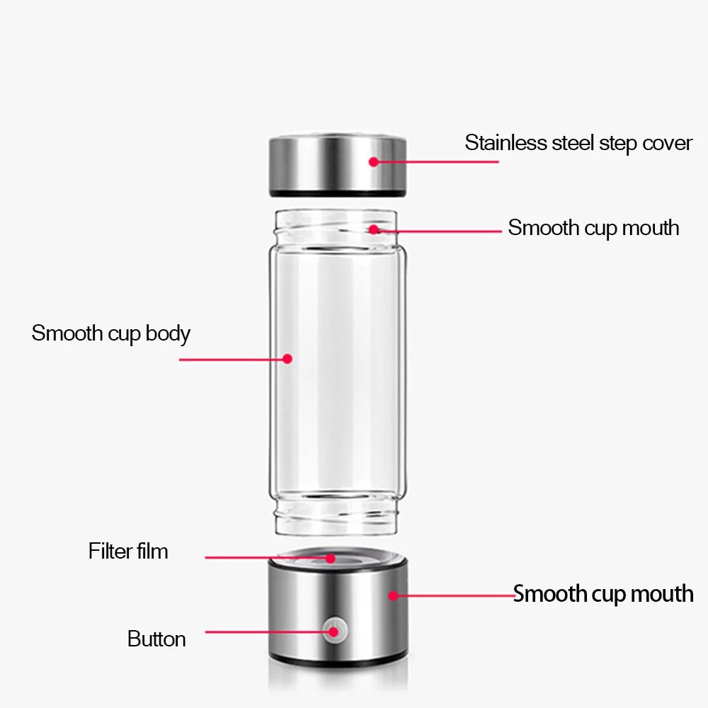 Hydrogen Generator Water Cup - AquaVita Essentials