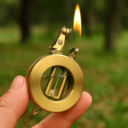 Classic Metal Lighter - EmberCraft Retro Design