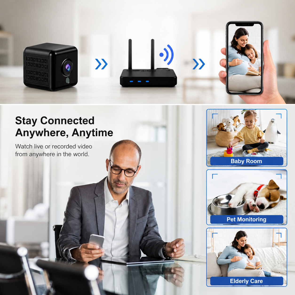 Mini Wireless Hidden Camera - SecureView