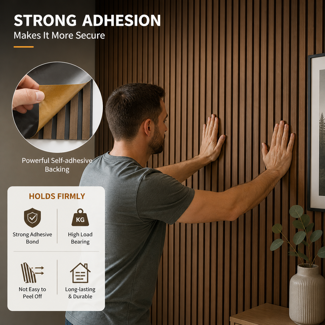 3D Self Adhesive Wall Panels - LuxeCore
