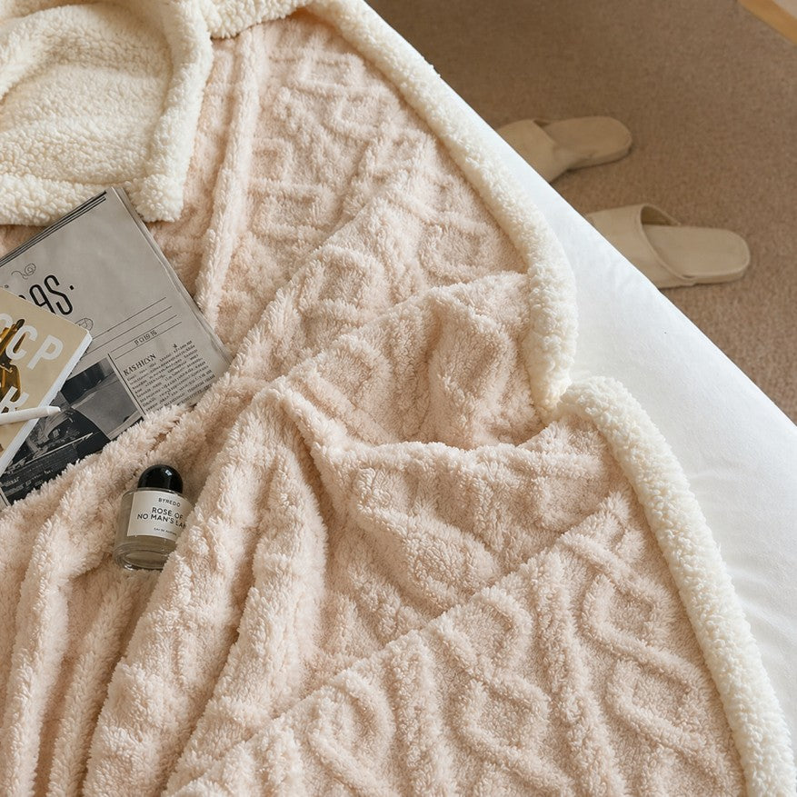 Lambswool Winter Blanket - LuxeWool