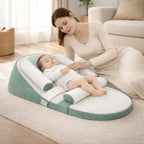 DreamNest Baby Pillow - Anti-Reflux Side Sleeper Support