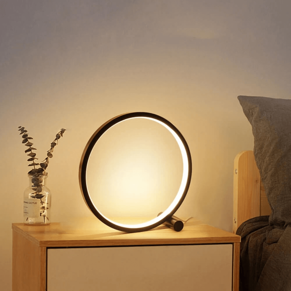 Dimmable Table Lamp - LumaNest EclipseAura