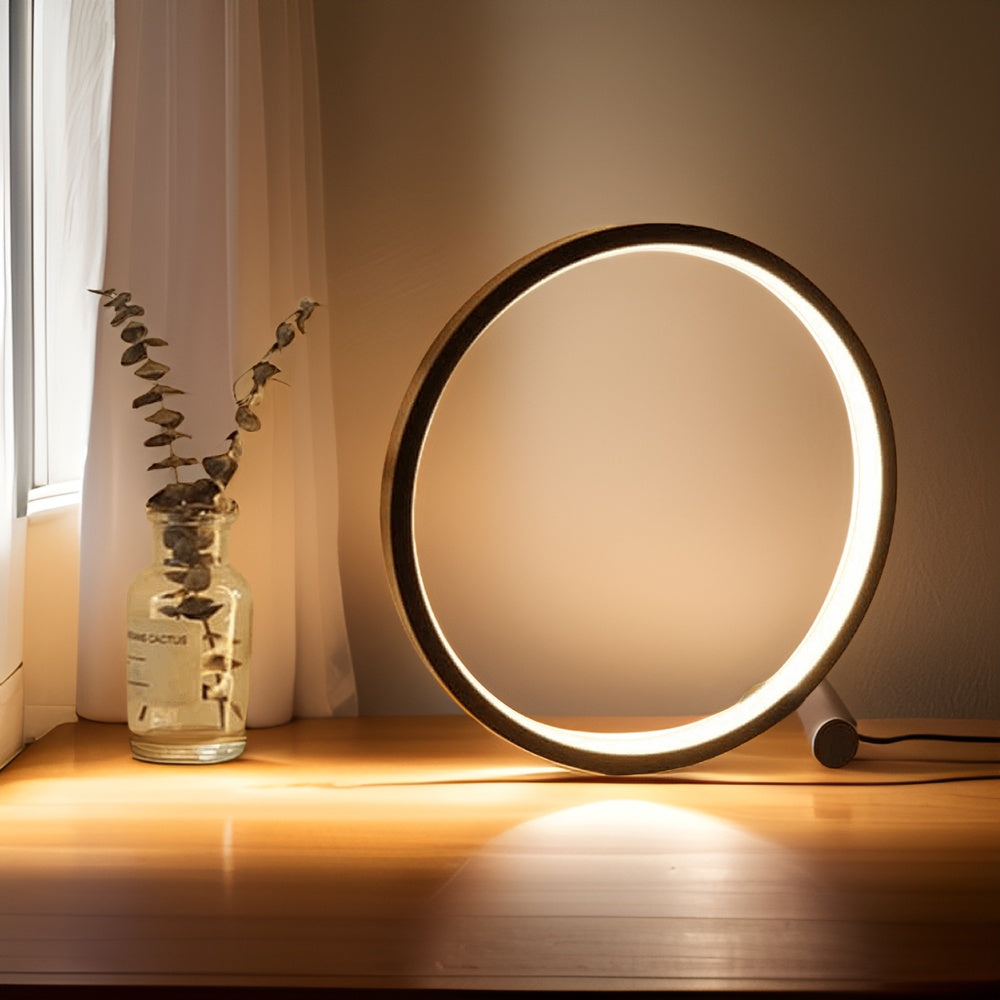 Dimmable Table Lamp - LumaNest EclipseAura