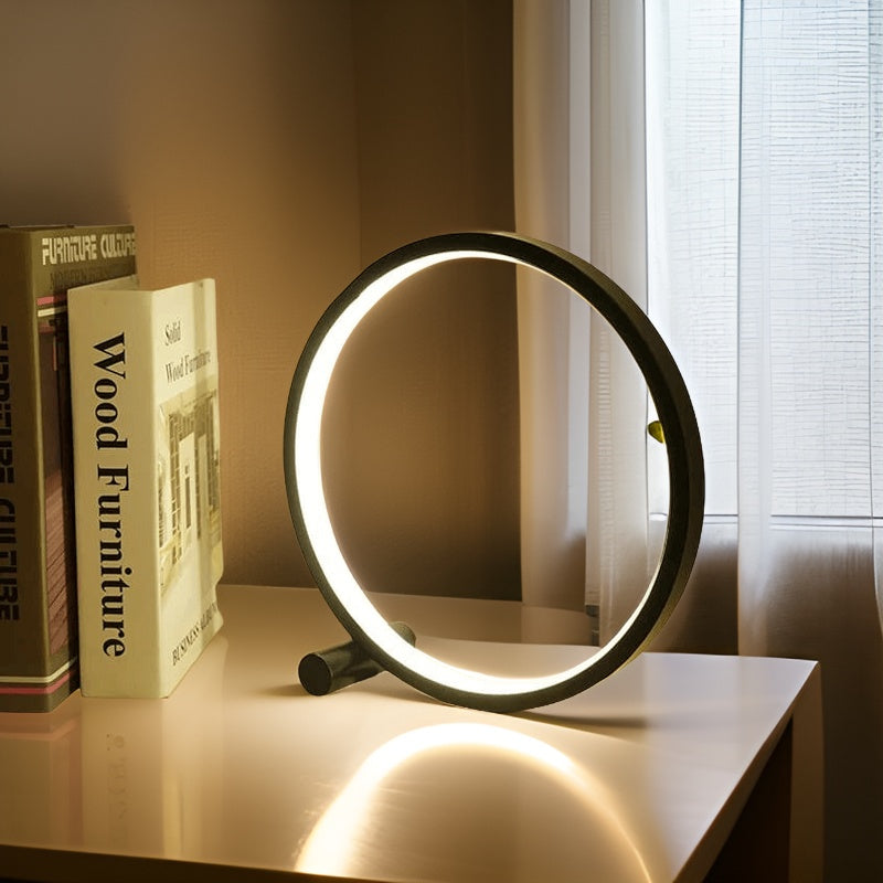 Dimmable Table Lamp - LumaNest EclipseAura