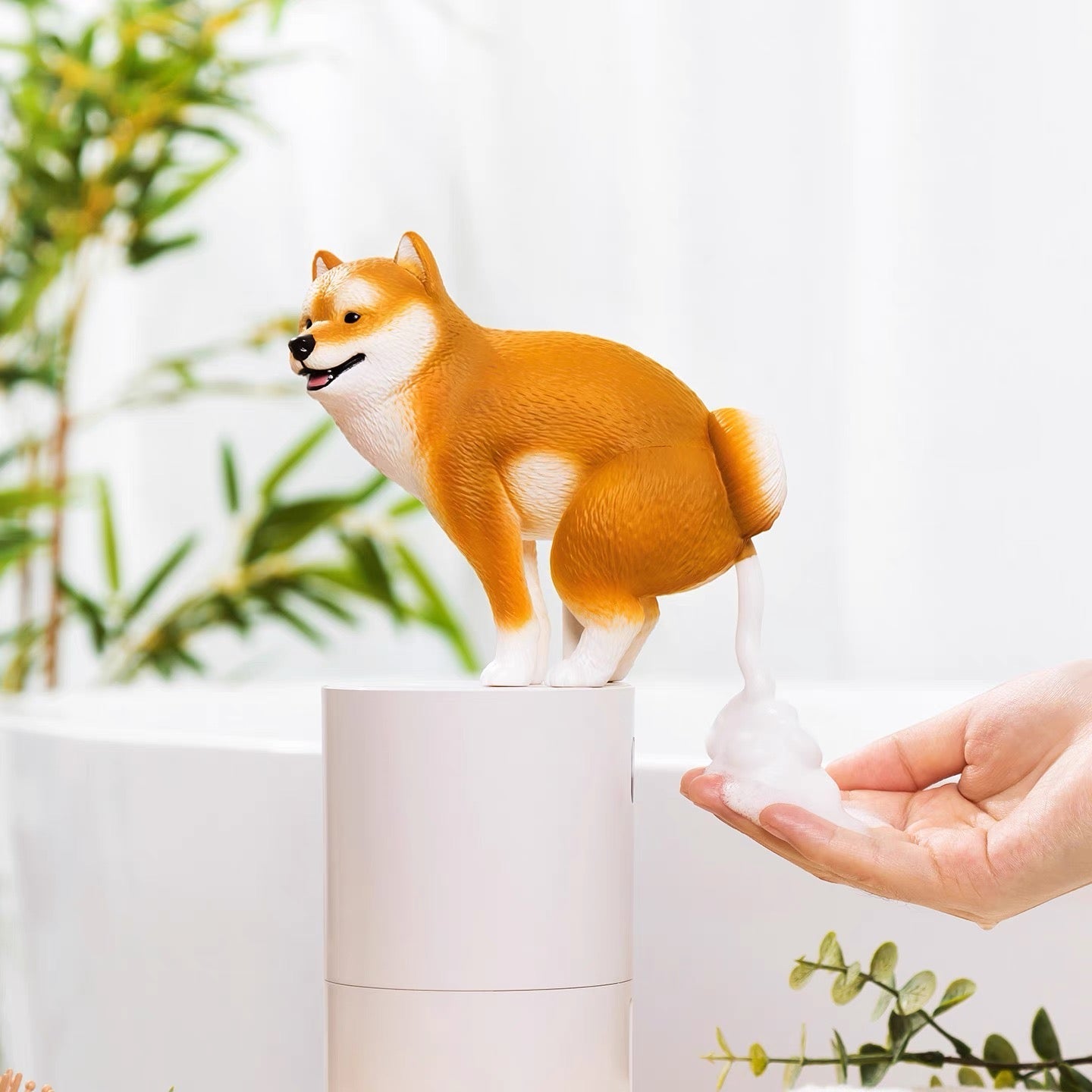 Shiba Soap Dispenser - Pawsitive Home Essentials