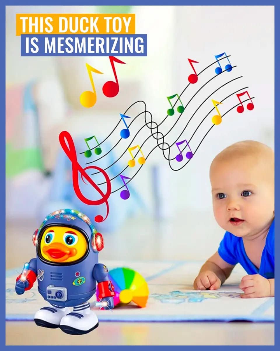 Dancing Duck Toy with Lights & Music - QuackJoy