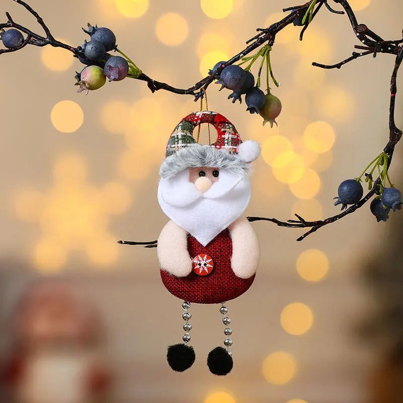 Cozy Winter Fabric Ornaments - LuxeCraft Decor