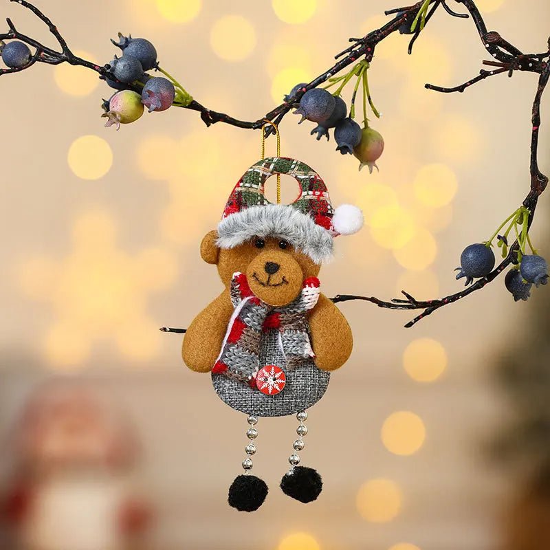 Cozy Winter Fabric Ornaments - LuxeCraft Decor
