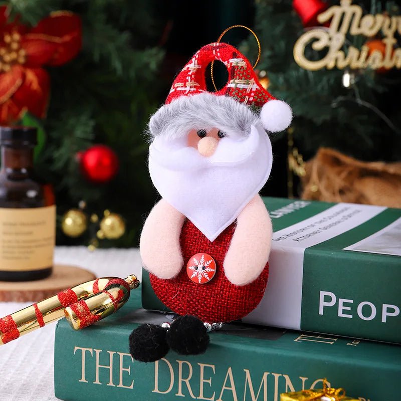 Cozy Winter Fabric Ornaments - LuxeCraft Decor