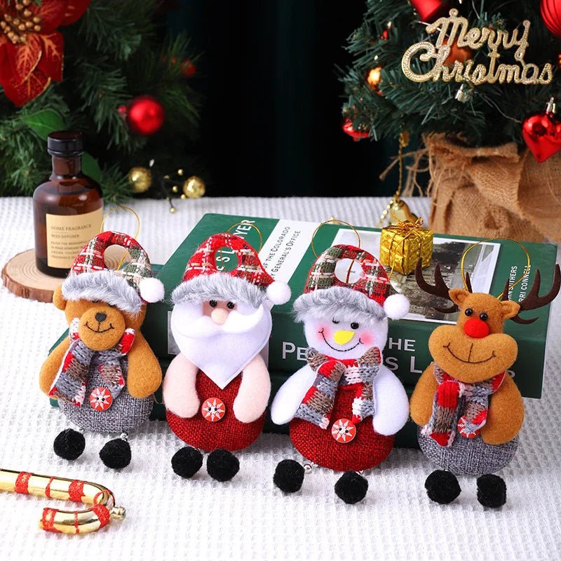 Cozy Winter Fabric Ornaments - LuxeCraft Decor