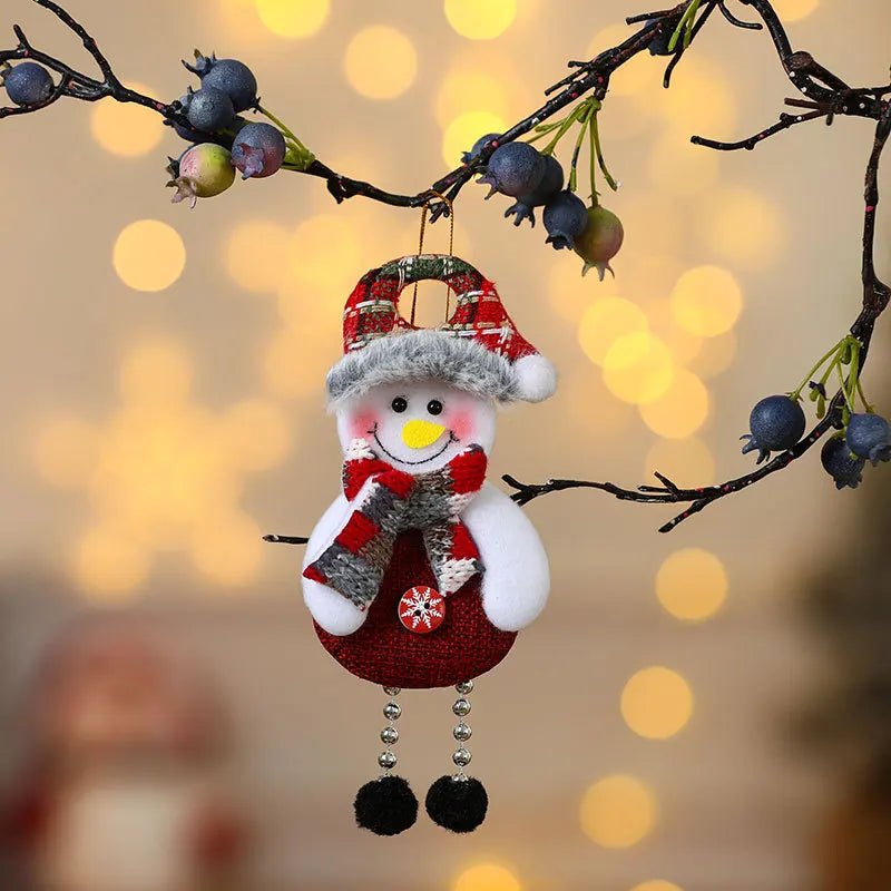 Cozy Winter Fabric Ornaments - LuxeCraft Decor