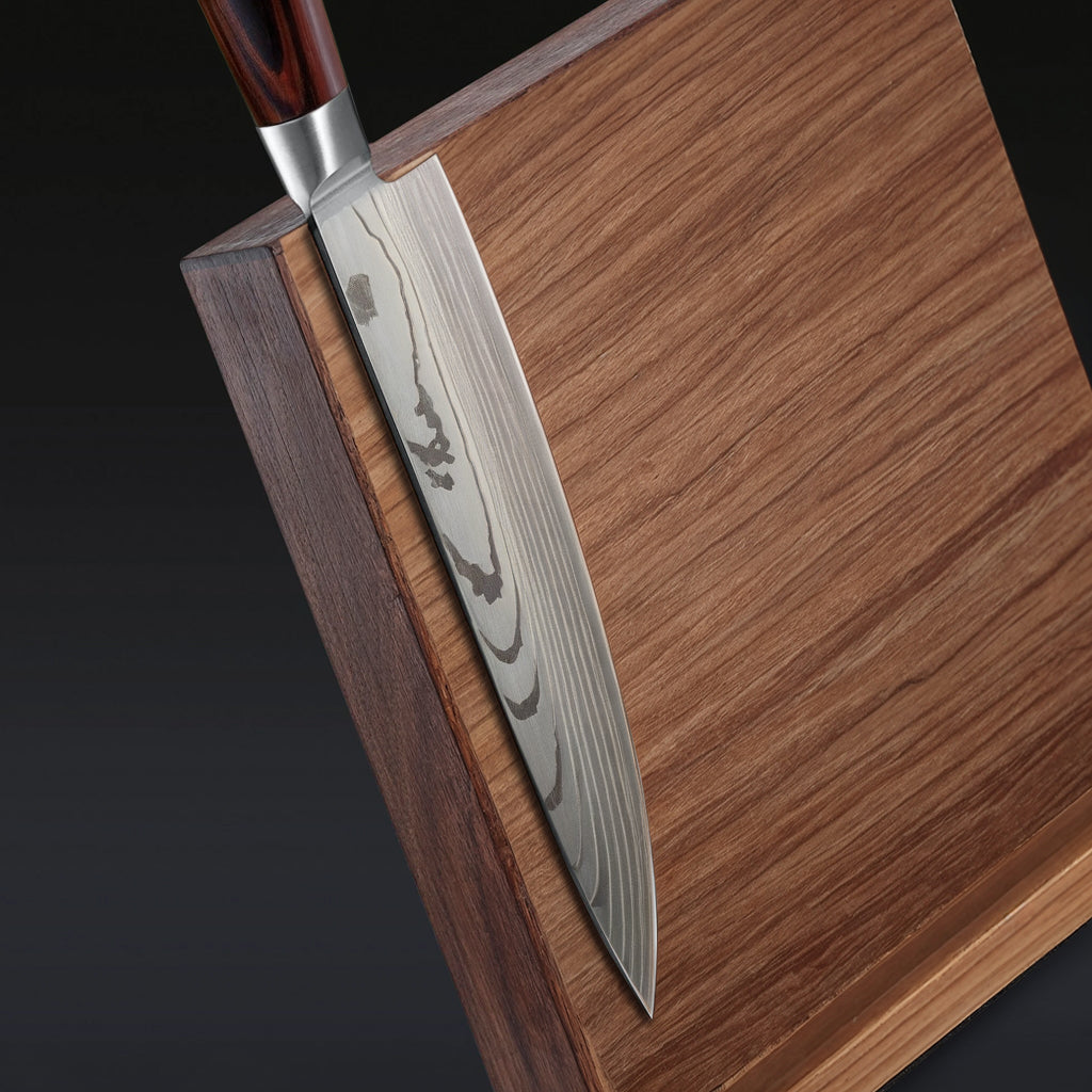 Magnetic Knife Holder Stand - Artisan Oak
