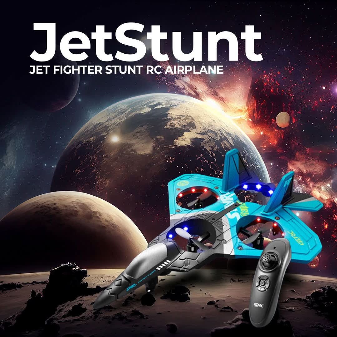 AeroFlyer RC Airplane - 360° Trick Functions for Thrilling Flights