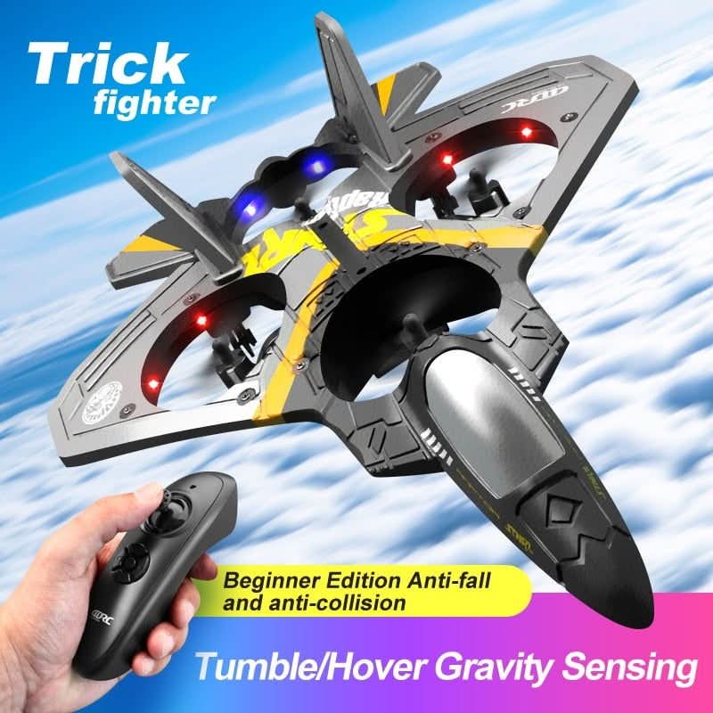 AeroFlyer RC Airplane - 360° Trick Functions for Thrilling Flights