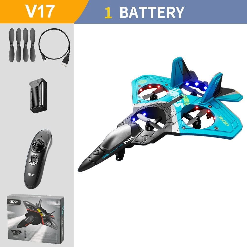 AeroFlyer RC Airplane - 360° Trick Functions for Thrilling Flights