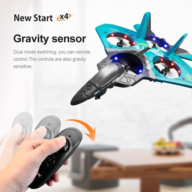 AeroFlyer RC Airplane - 360° Trick Functions for Thrilling Flights