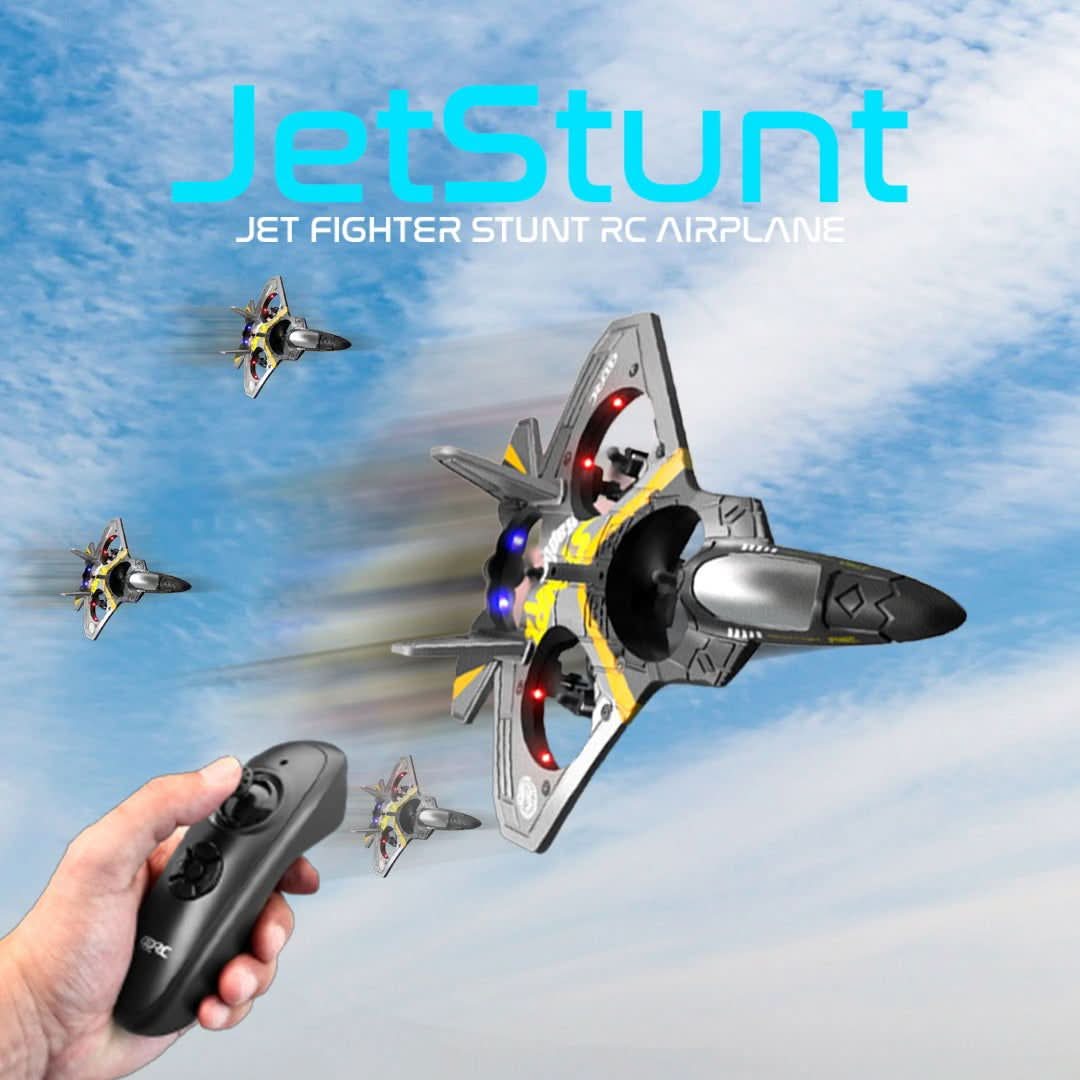 AeroFlyer RC Airplane - 360° Trick Functions for Thrilling Flights