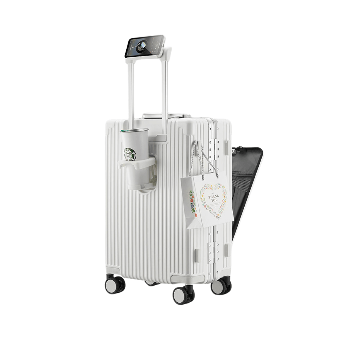 Smart Luggage - Travion AeroSmart Suitcase with Power Bank