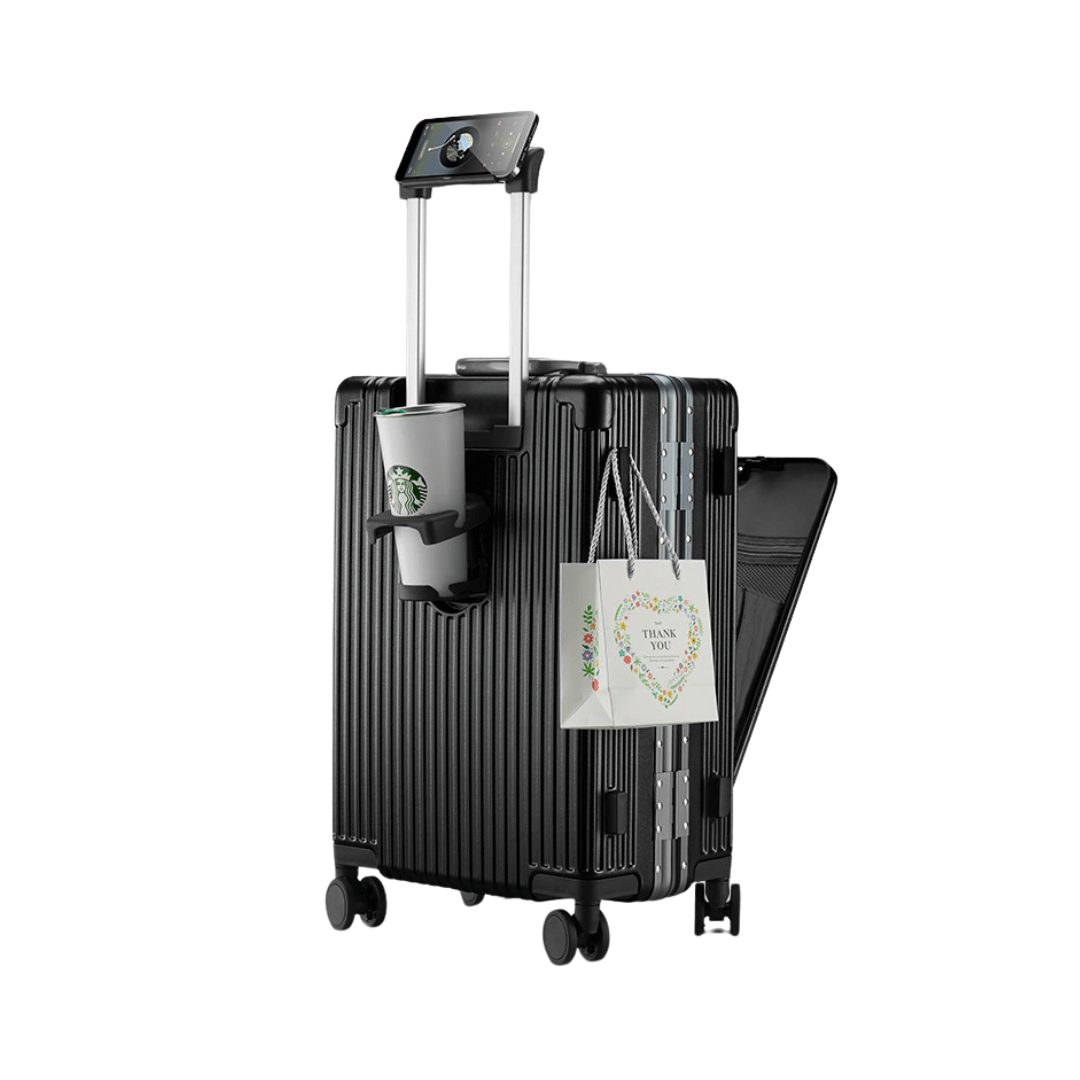 Smart Luggage - Travion AeroSmart Suitcase with Power Bank