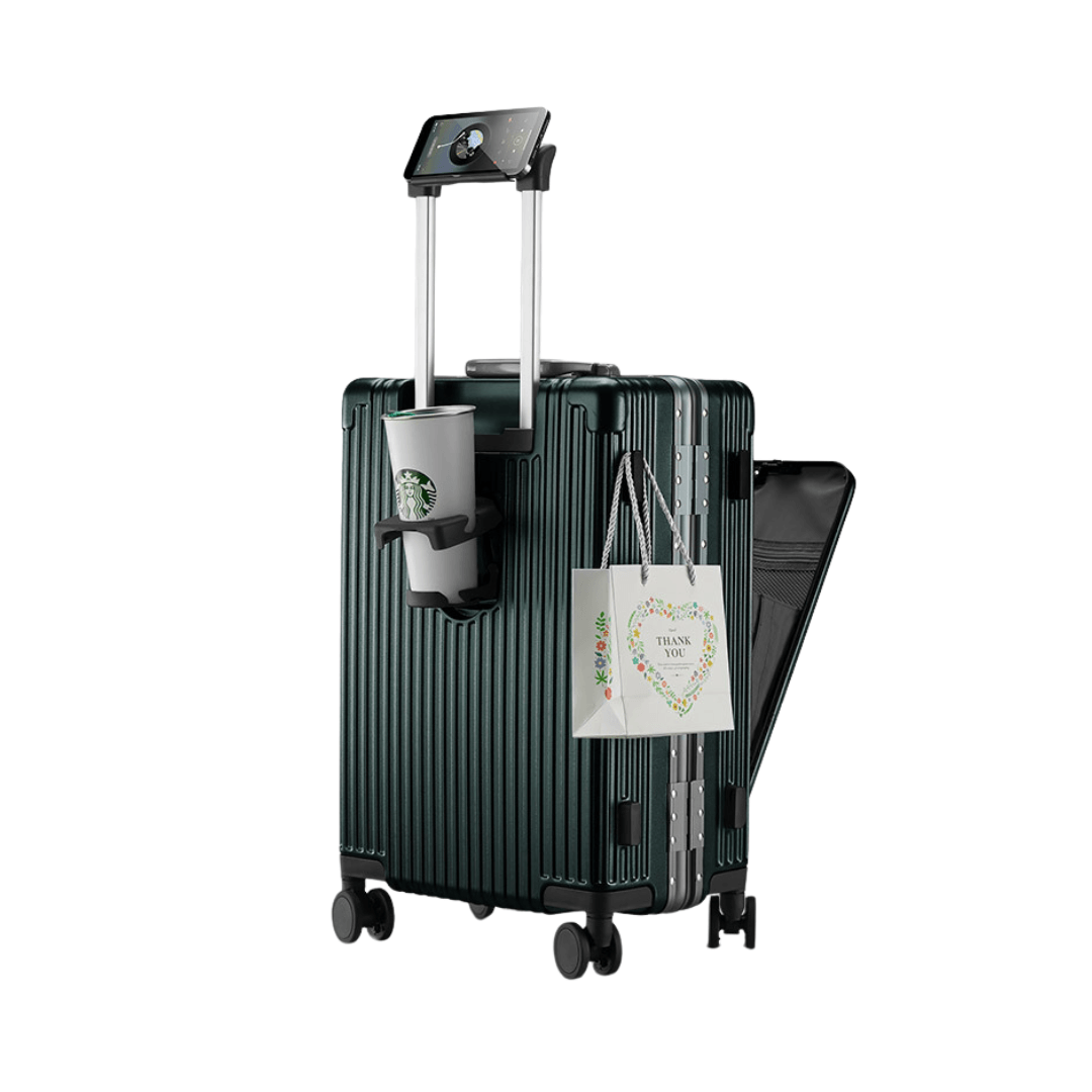 Smart Luggage - Travion AeroSmart Suitcase with Power Bank