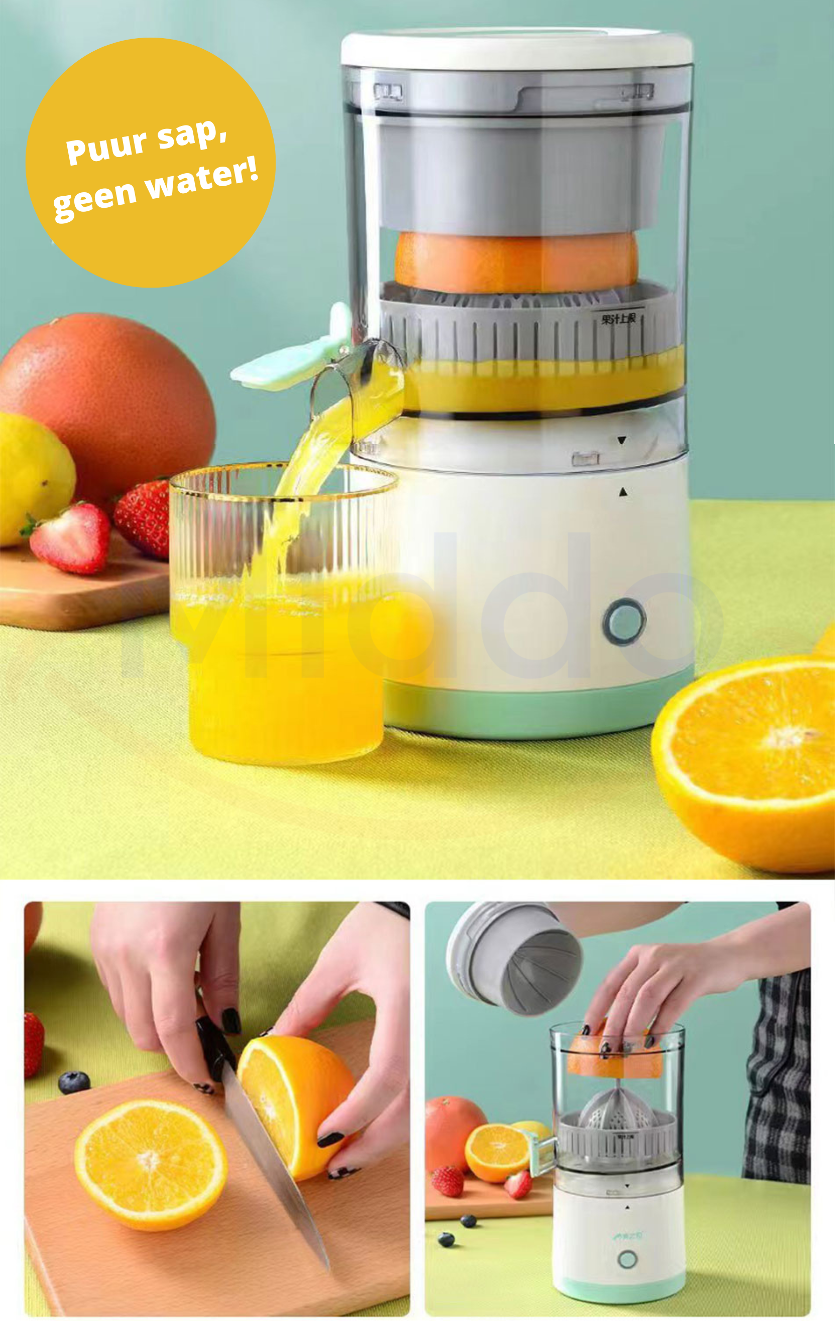 Citrus Juicer - Zestify Fresh Press Technology
