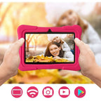 SmartLearn 7-Inch Kids Tablet with Dual Camera & 32GB Storage
